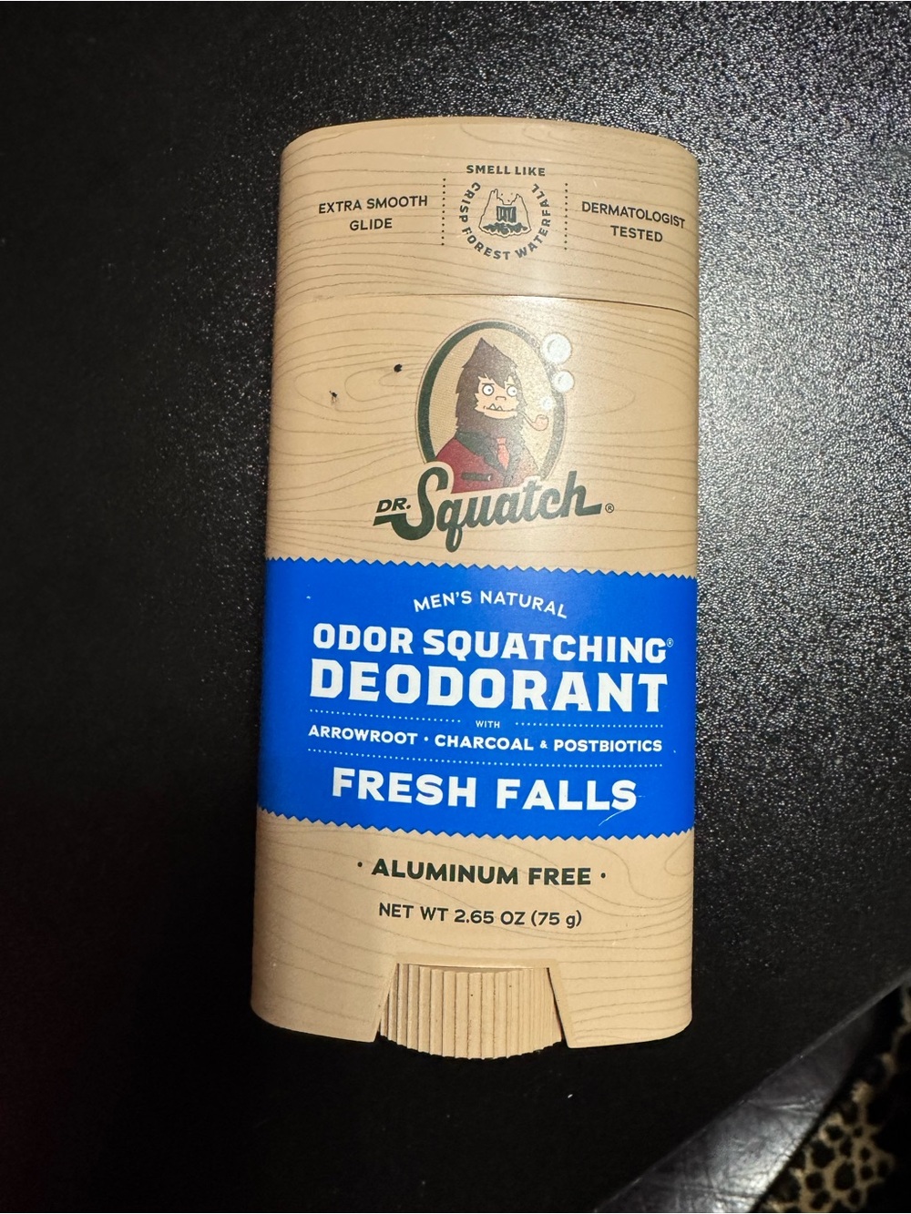 Dr. Squatch Fresh Falls Men’s Natural Deodorant Stick — Blue
